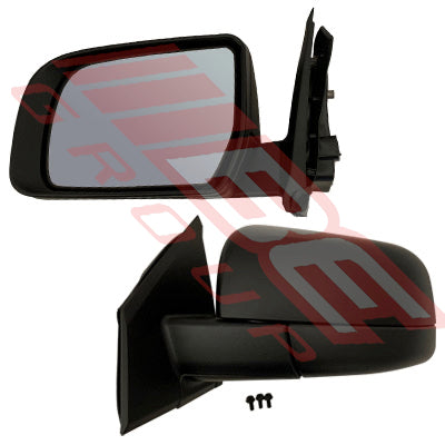 3445116-01 - DOOR MIRROR - L/H - ELECTRIC - BLACK - TO SUIT - MAZDA BT50 P/UP 2012-