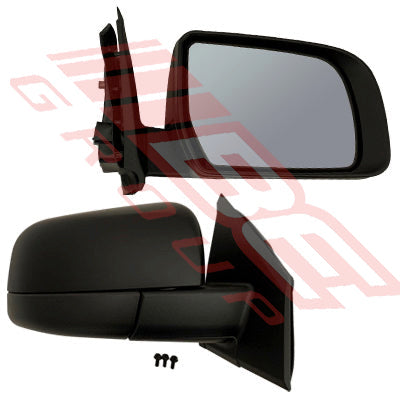 3445116-02 - DOOR MIRROR - R/H - ELECTRIC - BLACK - TO SUIT - MAZDA BT50 P/UP 2012-
