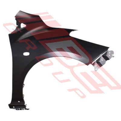 3471431-04 - FRONT GUARD - R/H - WITH SIDE LAMP & MOULDING HOLES - TO SUIT - MAZDA DEMIO - DE3F - 2007- SPORT