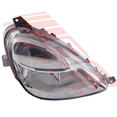 3555094-4G - HEADLAMP - R/H - MANUAL/ELECTRIC - CLEAR - TO SUIT - MERCEDES W168 A CLASS 2002-03