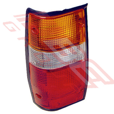 3705098-1 - REAR LAMP - L/H - W/BLACK RIM - TO SUIT - MITSUBISHI L200 1987-96