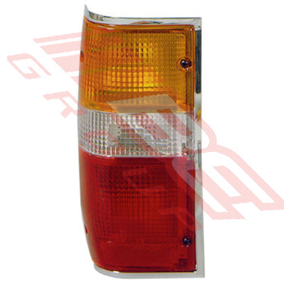 3705098-3 - REAR LAMP - L/H - CHROME TRIM - TO SUIT - MITSUBISHI L200 1987-96