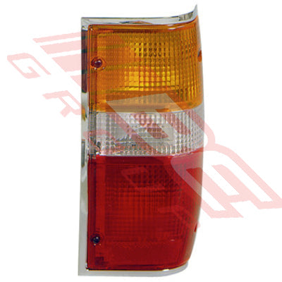 3705098-4 - REAR LAMP - R/H - CHROME TRIM - TO SUIT - MITSUBISHI L200 1987-96