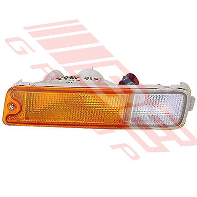 3706097-3G - BUMPER LAMP - L/H - AMBER/CLEAR - TO SUIT - MITSUBISHI L200 1997-00