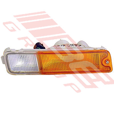 3706097-4G - BUMPER LAMP - R/H - AMBER/CLEAR - TO SUIT - MITSUBISHI L200 1997-00