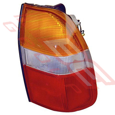 3706098-2G - REAR LAMP - R/H - AMBER/CLEAR/RED - TO SUIT - MITSUBISHI L200 1997-00
