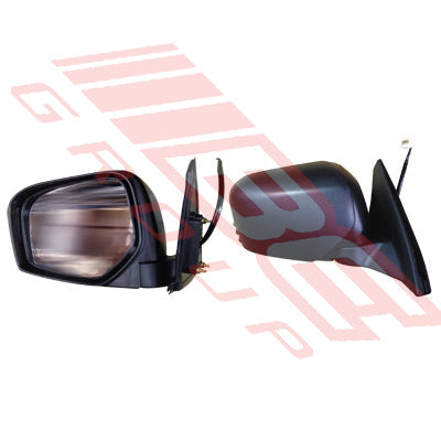 3707516-02 - DOOR MIRROR - R/H - ELECTRIC - BLACK - TO SUIT - MITSUBISHI TRITON L200 2005-
