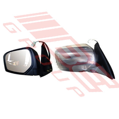 3707516-04 - DOOR MIRROR - R/H - ELECTRIC - CHROME - TO SUIT - MITSUBISHI TRITON L200 2005-