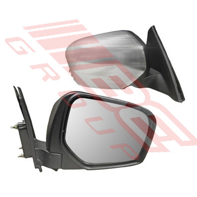 3707516-05 - DOOR MIRROR - L/H - MANUAL - CHROME - TO SUIT - MITSUBISHI TRITON L200 2005-
