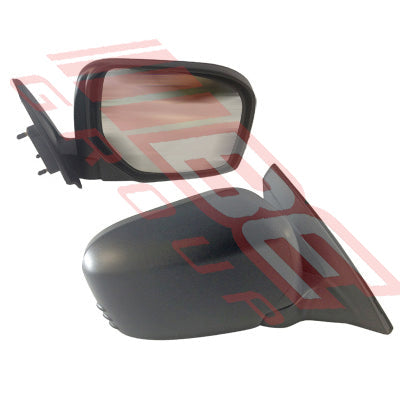 3707516-07 - DOOR MIRROR - L/H - MANUAL - BLACK - TO SUIT - MITSUBISHI TRITON L200 2005-