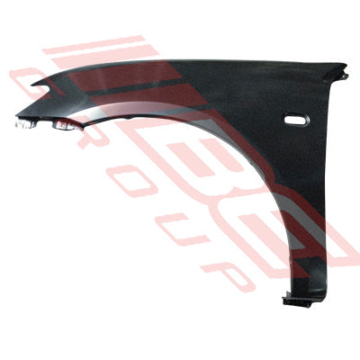 3707531-03 - FRONT GUARD - L/H - W/SIDE LAMP HOLE - W/O FLARE HOLE - TO SUIT - MITSUBISHI TRITON L200 2005-