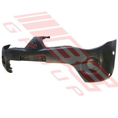 3707590-1 - FRONT BUMPER - MAT/BLACK - W/FLARE HOLES - TO SUIT - MITSUBISHI TRITON L200 2005-