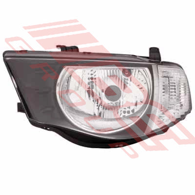 3707594-11 - HEADLAMP - L/H - FOR DOUBLE CAB - TO SUIT - MITSUBISHI TRITON L200 2010- F/LIFT