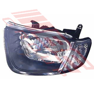 3707594-3 - HEADLAMP - L/H - FOR SINGLE CAB - TO SUIT - MITSUBISHI TRITON L200 2005-