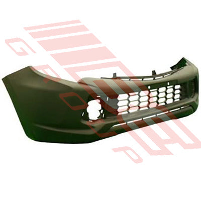 3707690-00 - FRONT BUMPER - W/O FLARE HOLES - SINGLE CAB - TO SUIT - MITSUBISHI TRITON L200 2015-