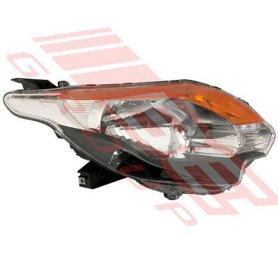 3707694-04 - HEADLAMP - R/H - BLACK - TO SUIT - MITSUBISHI TRITON L200 2015-
