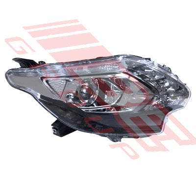 3707694-08 - HEADLAMP - R/H - HID TYPE - BLACK - TO SUIT - MITSUBISHI TRITON L200 2015-