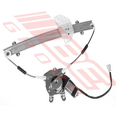 3724060-3 - WINDOW REGULATOR - L/H - FRONT - ELECTRIC - W/O MOTOR - TO SUIT - MITSUBISHI LANCER CK SED 1996-01