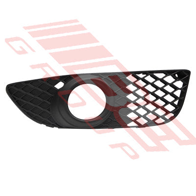 3724394-74 - FOG LAMP COVER - R/H - MAT/BLACK - WITH HOLE - TO SUIT - MITSUBISHI LANCER CY 2008-