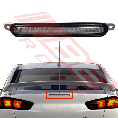 3724398-00 - REAR LAMP - HIGH STOP ON BOOTLID - TO SUIT - MITSUBISHI LANCER CY 2008-