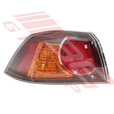 3724398-1G - REAR LAMP - L/H - BLACK - OUTER - TO SUIT - MITSUBISHI LANCER CY 2008-