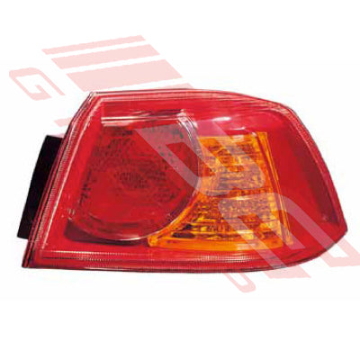 3724398-4G - REAR LAMP - R/H - RED - OUTER - TO SUIT - MITSUBISHI LANCER CY 2008-