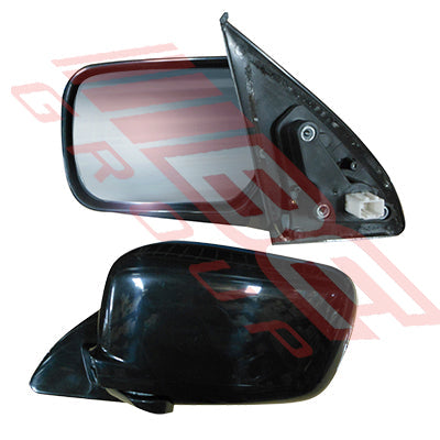 3729416-01 - DOOR MIRROR - L/H - BLACK 3 WIRE - TO SUIT - MITSUBISHI OUTLANDER 2003-
