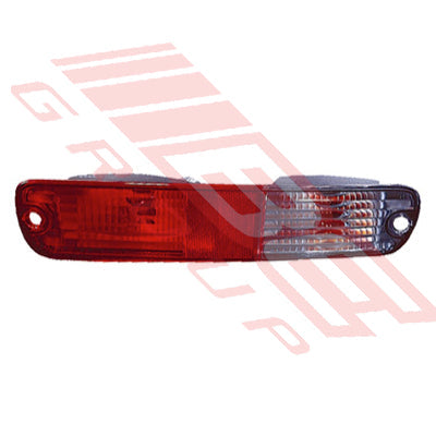 3732198-4G - REAR LAMP - R/H - FITS IN BUMPER - CLEAR/RED - TO SUIT - MITSUBISHI PAJERO 2000-