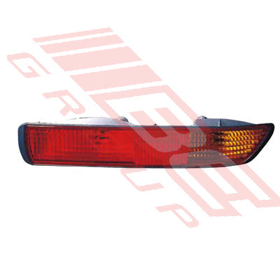 3732198-6G - REAR LAMP - R/H - FITS IN BUMPER - AMBER/RED - TO SUIT - MITSUBISHI PAJERO 2000-