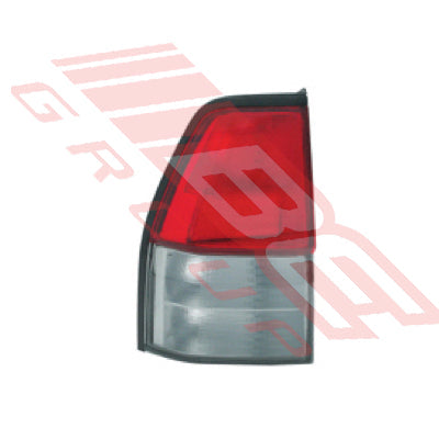 3741098-5G - REAR LAMP - L/H - RED/CLEAR - TO SUIT - MITSUBISHI MAGNA TE/F/H 1996-05 S/W
