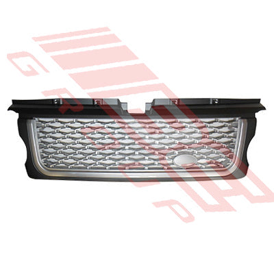 6423099-05 -FRONT GRILLE -SILVER -TO SUIT RANGE ROVER SPORT 2005-
