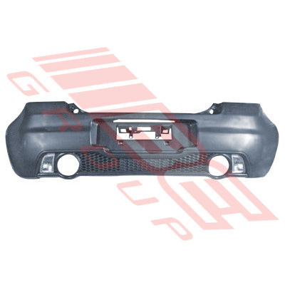 6822095-02 - REAR BUMPER - W/FOG LAMP - TO SUIT - SUZUKI SWIFT 2005- GTI SPORT