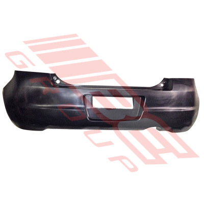 6822095-10 - REAR BUMPER - MAT/BLACK - TO SUIT - SUZUKI SWIFT 2008- F/LIFT