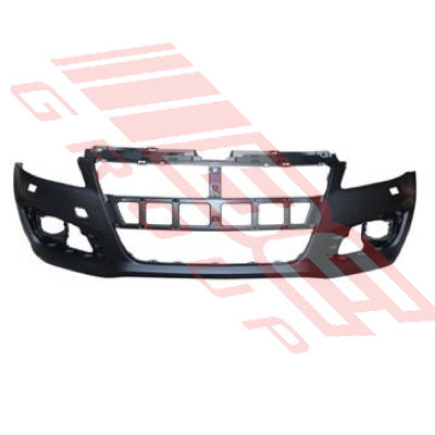 6822190-03 - FRONT BUMPER - W/WASHER HOLE - PRIMED BLACK - TO SUIT - SUZUKI SWIFT 2011- SPORT