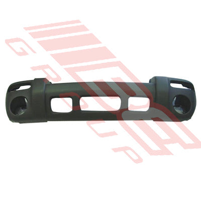 7010290-3 - FRONT BUMPER - MAT BLACK - W/HOLE - TO SUIT - JEEP CHEROKEE 2002-