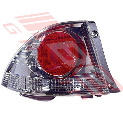 8104098-1G - REAR LAMP - L/H - DARK CHROME - TO SUIT - TOYOTA ALTEZZA IS200 1998-