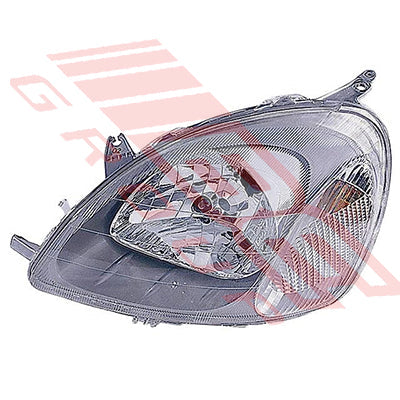 8116094-1G - HEADLAMP - L/H - TO SUIT - TOYOTA ECHO / VITZ 1999-