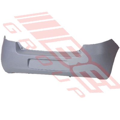 8116295-0 - REAR BUMPER - PRIMED GREY - TO SUIT - TOYOTA YARIS 2006- H/B