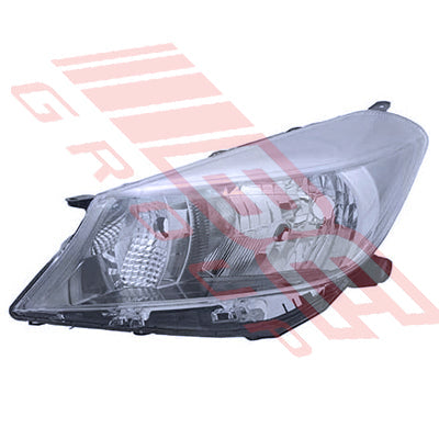 8116494-01 - HEADLAMP - L/H - ELECTRIC ADJUST - NON HID - TO SUIT - TOYOTA VITZ/YARIS - NSP130 - 2010-