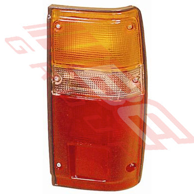 8123098-4 - REAR LAMP - R/H - BLACK TRIM - TO SUIT - TOYOTA HILUX 2WD/4WD 1984-89