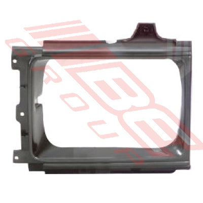 8123099-98 - BEZEL - R/H - BLACK - TO SUIT - TOYOTA HILUX 4WD 1986-89