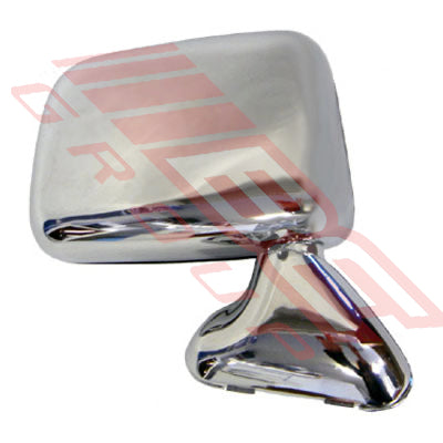 8125016-22 - DOOR MIRROR - R/H - CHROME - DOOR MOUNT - TO SUIT - TOYOTA HILUX 2WD/4WD 1989-
