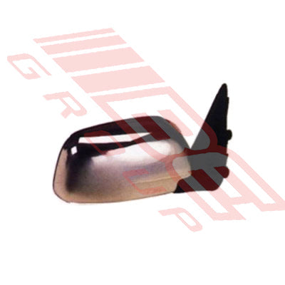 8125016-6 - DOOR MIRROR - R/H - CHROME - CORNER MOUNT - TO SUIT - TOYOTA HILUX 2WD/4WD 1989-