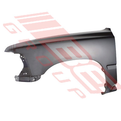 8125031-1 - FRONT GUARD - L/H - W/ANT HOLE - TO SUIT - TOYOTA HILUX 2WD 1989-98