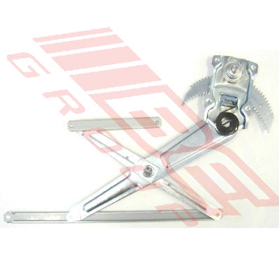 8125060-1 - WINDOW REGULATOR - FRONT DOOR - L/H - W/O 1/4 GLASS - TO SUIT - TOYOTA HILUX 2WD/4WD 1989-