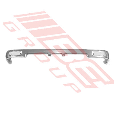 8125090-0 - FRONT BUMPER - CHROME 1 PCE - TO SUIT - TOYOTA HILUX 2WD 1989-