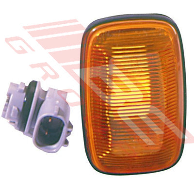 8125097-0 - SIDE LAMP - L/H=R/H - AMBER - TO SUIT - TOYOTA HILUX 4WD/4 RUNNER 1992-