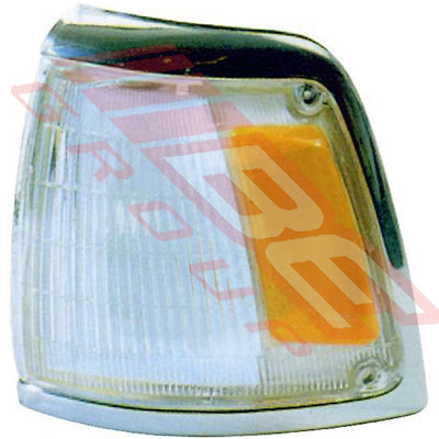 8125097-5 - CORNER LAMP - L/H - AMBER/CLEAR - TO SUIT - TOYOTA HILUX 2WD 1992- CHRM TRIM