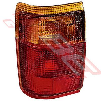 8125098-3 - REAR LAMP - L/H - AMBER/RED - TO SUIT - TOYOTA HILUX 4WD/4 RUNNER 1989- SSR