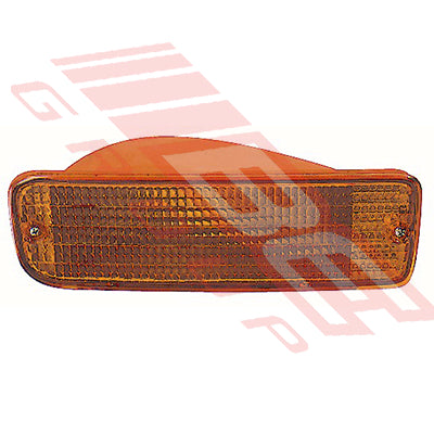 8126097-4G - BUMPER LAMP - L/H - AMBER - TO SUIT - TOYOTA HILUX 4WD/4 RUNNER KZN185 1996-